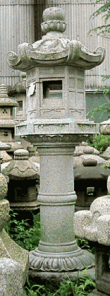 御苑型灯篭（国産） 石製品 和風日本庭園用 石灯篭（とうろう）の製造 